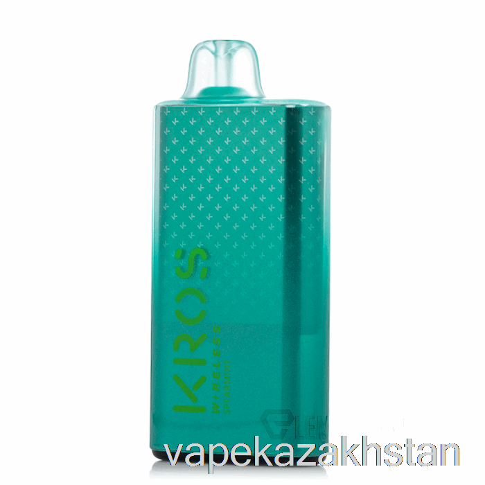 Vape Kazakhstan Kros Wireless 9000 Disposable Spearmint
